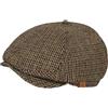 Barts Coppola Melange Jamaica Uomo - Berretto in Lino Cappello Piatto Cotton cap con Visiera, Fodera, Fodera Estate Primavera/Estate - Taglia Unica Bianco Crema
