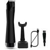 TOWARDSNAN Elettrico Inguine Capelli Trimmer Pubico Capelli Trimmer Corpo Grooming per Gli Uomini Epilatore Rasoio Ricaricabile