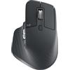 Logitech MOUSE LOGITECH oem For Business MX Master 3S WIRELESS OTTICO USB+BLUETOOTH low energy 7 TASTI 1000DPI Grafite P/N 910-006582 - 910-006582