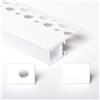 2m 3613B PROFILO DA INCASSO ALLUMINIO 2metri PER STRISCE LED CARTONGESSO PARETE