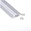 2m 5213 PROFILO DA INCASSO ALLUMINIO 2metri PER STRISCE LED CARTONGESSO PARETE