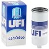 UFI Filters, Filtro Olio 23.104.00, per Ricambio, Adatto a Trattori, Applicabile su Diversi Modelli Acme, Agrifull, Dodich, Ferrari F, Goldoni, Mosa, Valpadana e Weidemann