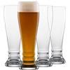 SCHOTT ZWIESEL Bicchiere da birra di frumento Bavaria Beer Basic 0,5 l (set di 4), bicchieri in cristallo Tritan lavabili in lavastoviglie, Made in Germany (art. 130004)