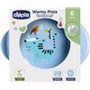 CHICCO (ARTSANA SpA) Piatto Pappa Calda 6M+ Azzurro Chicco