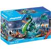 Playmobil Promo Pack Set 71830 Guerrieri Vichinghi con Mostro Marino NUOVO IM...