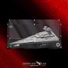 SHOWCASE LAB TECA IN PLEXIGLASS ACRILICO-SHOWCASE-PER LEGO 75252-IMPERIAL STAR DESTROYER-STAR