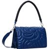 Desigual, ACCESSORIES PU ACROSS BODY BAG Donna, Blu, Midi