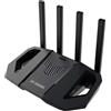 ASUS Router Asus TUF Gaming BE3600 - WiFi 7, velocità fino a 3600 Mbps, CPU quad-core Broadcom, Supporto ASUS AiMesh
