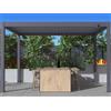 BIACCHI ETTORE SRL PERGOLA BIOCLIMATICA ATENA120 4X4MT H2,5MT ANTRACITE