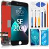 ARSSLY LCD Schermo per iPhone 8 e iPhone SE (2020) LCD Display Digitizer Touch Schermo Assembly con Riparazione Kit A1863, A1905, A1906, A2275, A2298, A2296