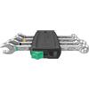 Wera - 05020228001 - Assortimento chiavi combinate, 6003 Joker 4 Set 1 Assortimento chiavi a forchetta e poligonale, 4 pezzi