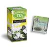 Mlesna Tè Verde al Gelsomino Tea Mlesna 30 filtri Il benefico tè verde coltivato nelle alte montagne di Ceylon e lavorato con essenze naturali di gelsomino