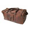 Originale Borsa uomo vintage in pelle borsone viaggio palestra sport weekend notte