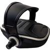 YBEKI 1 coppia di pedali premium per cyclette con cinghie - Spina da 9/16 (14,3mm) - Pedali per bicicletta regolabili e antiscivolo per spinning bike/ciclismo indoor/cyclette - Incl. 12 mesi di