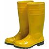 TOOLSHOP ITALIA Stivali di sicurezza PVC giallo S5 con puntale e suola in acciaio - taglia 42