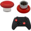 LiXiongBao 2 Pz Levette corte Elite Series 2 per controller Xbox Elite Series 2, Elite 2 Core, joystick analogici magnetici concavi corti per Xbox Elite Series 2 Core altezza standard, Rosso