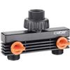 CLABER - BLOCK-SYSTEM PRESA A DUE VIE 3/4" M 91589