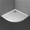 NOVELLINI - LINE PIATTO DOCCIA ACRILICO D. 90 100X100 CM. ANGOLARE BIANCO SENZA PILETTA ATNR1004-30