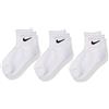 Nike -CONFEZIONE DA 3 PAIA -CALZA ALLA CAVIGLIA -LOGO bianco 5-7 ANNI 001