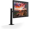 LG 27UN880 UltraHD 4K ERGO Monitor 32 LED IPS HDR 10, 3840x2160, AMD FreeSync 60Hz, HDMI 2.0 (HDCP 2.2), Display Port 1.4, USB-C, USB 3.0, Audio Stereo 10W, AUX, ERGO Stand, Flicker Safe, Nero