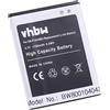 vhbw batteria compatibile con Samsung Galaxy S2 GT-i9100, S2 GT-i9101, S2 GT-i9108 smartphone cellulare (1750mAh, 3,7V, Li-Ion) - Sostituisce EB-F1A2GBU, EB-F1A2