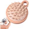 Generic Spazzola massaggiante per cuoio capelluto, in silicone, scrubber per la crescita dei capelli con setole morbide, spazzola esfoliante per cuoio capelluto, spazzola massaggiante per la cura del cuoio