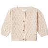 Noppies Cardigan CATLIN a Maniche Lunghe da Ragazza Maglione, Shifting Sand-N170, 9 Mesi Bimba