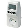 Brennenstuhl Contatore elettrico EM 231/Contatore di energia con protezione tattile rialzata (contatore Prad aiuta a ridurre i costi e l'energia)