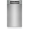 Bosch SPU4HMS10E, serie 4, lavastoviglie Smarter sottopiano 45 cm, cassetto portaposate, asciugatura extra, SpeedPerfect+, pulizia igienica, assistente programma, cestello superiore regolabile in