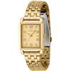 Invicta Vintage 46665 Orologio da Donna - Impermeabile - Analogico - Movimento Quarzo - acciaio inossidabile con quadrante oro - 24mm