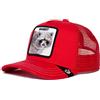 Goorin Bros., The Farm, Cappello trucker unisex per bambini, marrone (modello Sticky bandit, da bambino), taglia unica, Taglia unica