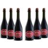 Rocca dei Forti Spumante Fragolino - Pacco da 6 x 750 ml