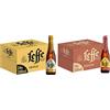 Leffe Triple, Birra Bottiglia - Pacco da 24x33cl & Rouge, Birra Bottiglia - Pacco da 24x33cl