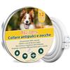 Asticers Collare Antiparassitario Per Cani, Collare Antipulci Cane Sicuro Ed Efficace Composto Da Oli Essenziali Naturali Al 100%, Efficacia 12 Mesi 65cm Collari Antizecche Per Cani Di Tutte Le Taglie (65cm)