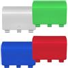 LiXiongBao 4 Pezzi Copertura Posteriore per Batteria per Controller Xbox Series X/S, Portello di Sostituzione per Batteria, Compatibile con Xbox Series X/S, NON per Xbox One & One X/S (Colore Casuale)