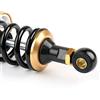 Bruce & Shark Sospensione pneumatica ammortizzatore posteriore motore 2Pc X 11 280 mm, adatta per Hon-da Ya-maha Blk e Gd