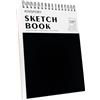KINSPORY Blocco per Schizzi A4, Album da Disegno, 100 g/m² - 21 × 29,7 cm | Quaderno per schizzi con Spirale, Schizzi Senza Acidi, Blocco per Pittura, Scrittura e Schizzi - 100 Fogli / 200 Pagine
