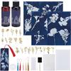 WEBEEDY 30 fogli A4 cianotipo Sun Print Paper Kit - Girasole, margherita, natura carta da stampa per fai da te