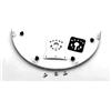Dixon pkt1608pc-HP Rim 115,2 cm (6 pollici) 8-Lugs cromo