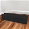 Talamo Italia - Pouf Abra, Poltrona multiuso, Poltroncina sacco, Pouf poggiapiedi, Made in Italy, 180x40 h42 cm, Nero