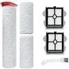 HMHAMA Parti di ricambio per aspirapolvere Roborock Dyad Pro/Combo/A10 PLUS, senza fili, 1 rullo principale lungo, 2 rulli corti, 2 filtri, 1 spazzola per la pulizia