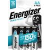 Energizer Max Batterie Alcaline Aa 1.5 V (4 Pz)