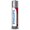 Philips LR034PB/05 - Batterie alcaline AAA da 1,5 V, confezione da 4