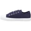 Hush Puppies Canvas Trainer, Freya-Sneaker in Tela Donna, Bianco, 37 EU