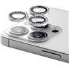 CASETiFY Gemma obiettivo fotocamera [facile applicazione] per iPhone 14 Pro/14 Pro Max - Argento