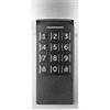 Homematic IP Smart Home Keypad, Codeschloss für die Haustür mit App-Funktion, Öffnen und Schließen mit Zahlencode, Erweiterung für Homematic IP Türschlossantrieb, 156424A0