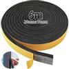 Indrnif 6M Gomma Espansa Autoadesiva 20 mm x 10 mm, Nastro Sigillante in Schiuma Adesiva
