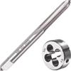 Saipor M6 x 1 filettatura metrica e filettatura M6 x 1,0 mm, HSS maschio, filettatura destra, filettatura fine, filettatura diritta scanalata