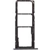 Generic Carrello Vassoio alloggio Tray Compatibile con Nokia 2.3 TA-1206 TA-1209 TA-1211 TA-1214 Porta Scheda Nano Sim1+ SIM 2 + Slot Slitta Alloggio Memoria Micro SD Card (Grey)