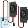 CQRobot Speaker 5 Watt 8 Ohm for Arduino, 2.54mm Dupont Interface. It is Ideal for a Variety of Small Electronic Projects.